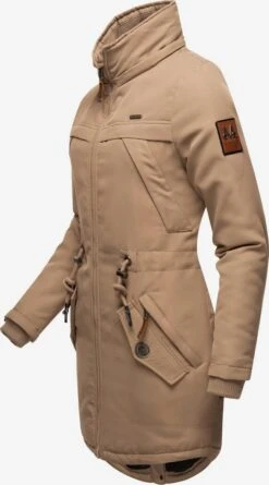 Marikoo Parkas Winterparka Kamii Dames Lichtbruin -Marikoo Verkoopwinkel 02299ac73815b4a3e7ca99d6a9ef3831