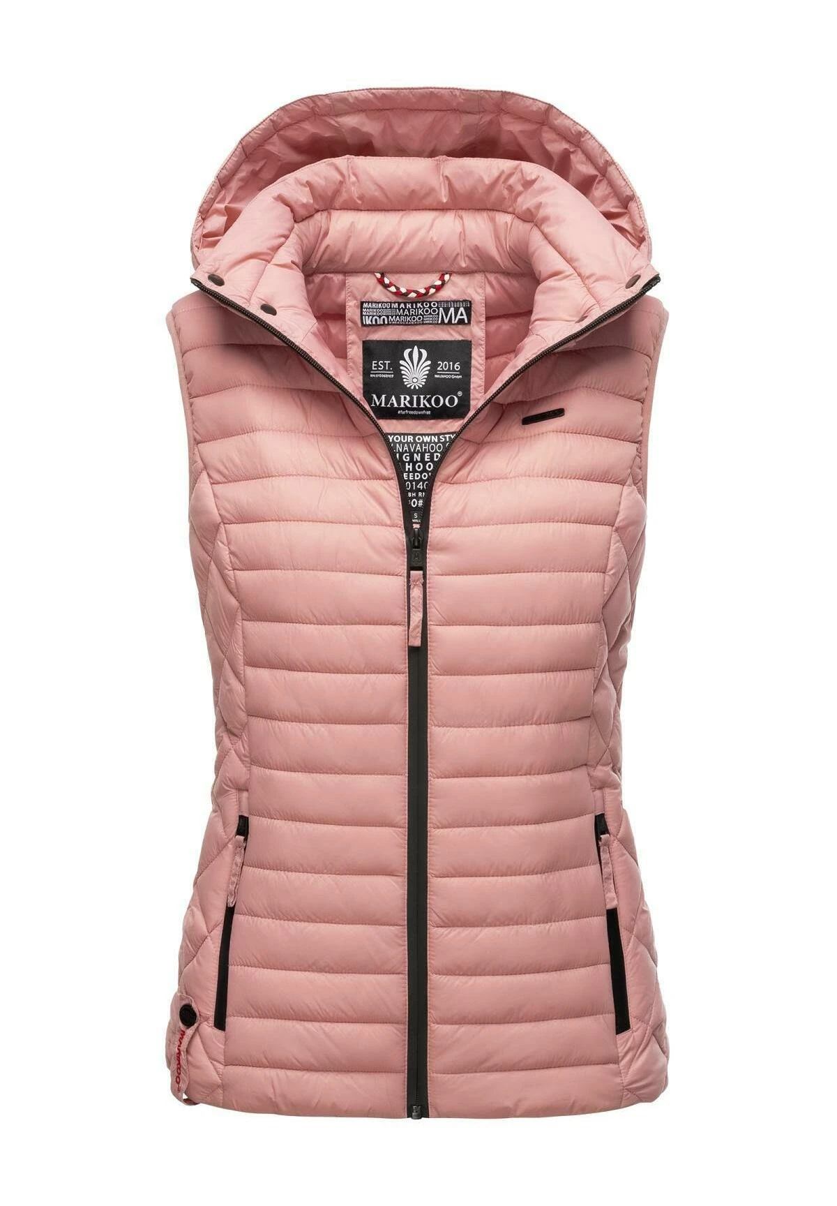 Marikoo Hasenpfote - Bodywarmer - Powder Rose 1 Marikoo Hasenpfote - Bodywarmer - Powder Rose
