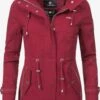Marikoo Parkas Tussenparka Nyokoo Dames Bloedrood