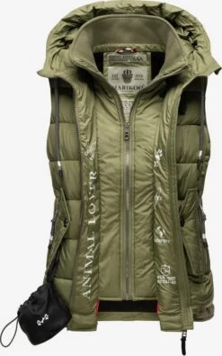 Marikoo Bodywarmers Bodywarmer Taisaa Dames Kaki 10 Marikoo Bodywarmers Bodywarmer Taisaa Dames Kaki -Marikoo Verkoopwinkel 056ae9c4c2a37e4a2c12c9492ca0c8b7