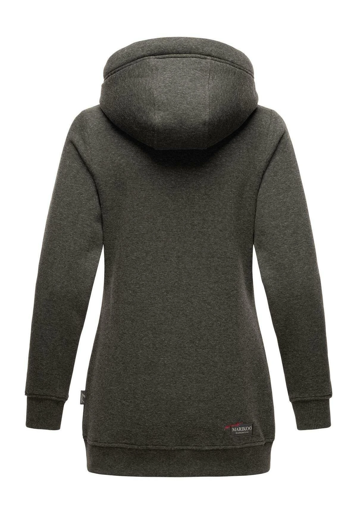 Marikoo Izuyaa - Hoodie - Dark Grey Melange 6 Marikoo Izuyaa - Hoodie - Dark Grey Melange - Afbeelding 6