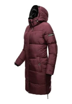 Marikoo Streliziaa - Winterjas - Dark Red Melange -Marikoo Verkoopwinkel 08bb3b120fb14e4eb9f23531160bd83b