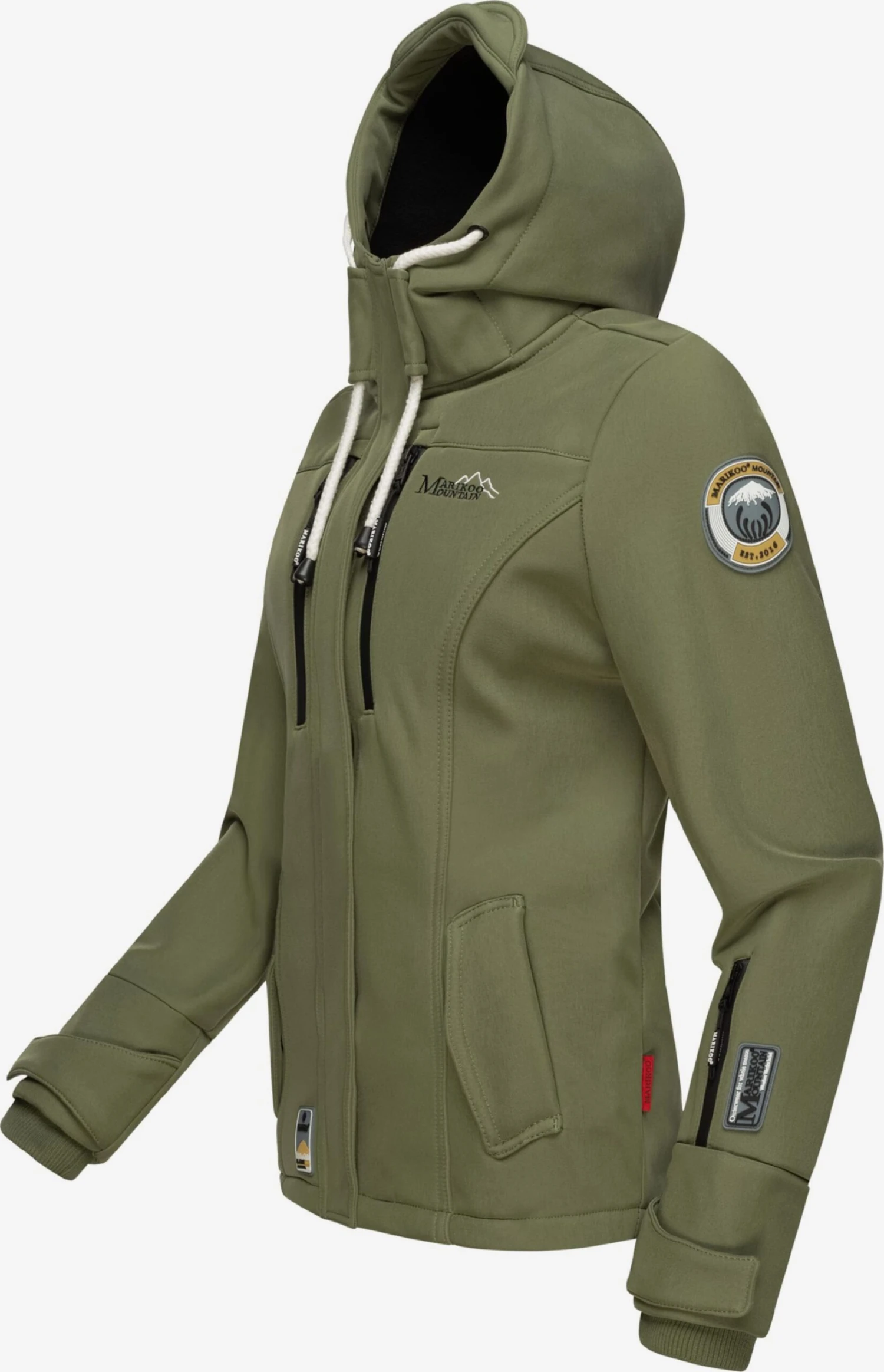 Marikoo Tussenjassen Tussenjas Kleinezicke Dames Appel 2 Marikoo Tussenjassen Tussenjas Kleinezicke Dames Appel - Afbeelding 2