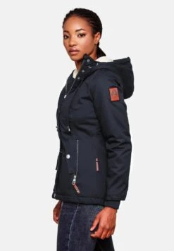 Marikoo Winterjassen Winterjas Manolya Dames Navy -Marikoo Verkoopwinkel 0c9af9b5e5f5f7ec7d32ecc07291b4f8