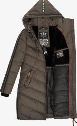 Marikoo Wintermantels Wintermantel Armasa Dames Antraciet -Marikoo Verkoopwinkel 0ca384e13a23976884d26f4be8042dc4