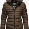 Marikoo Winterjassen Winterjas Amber Dames Bruin
