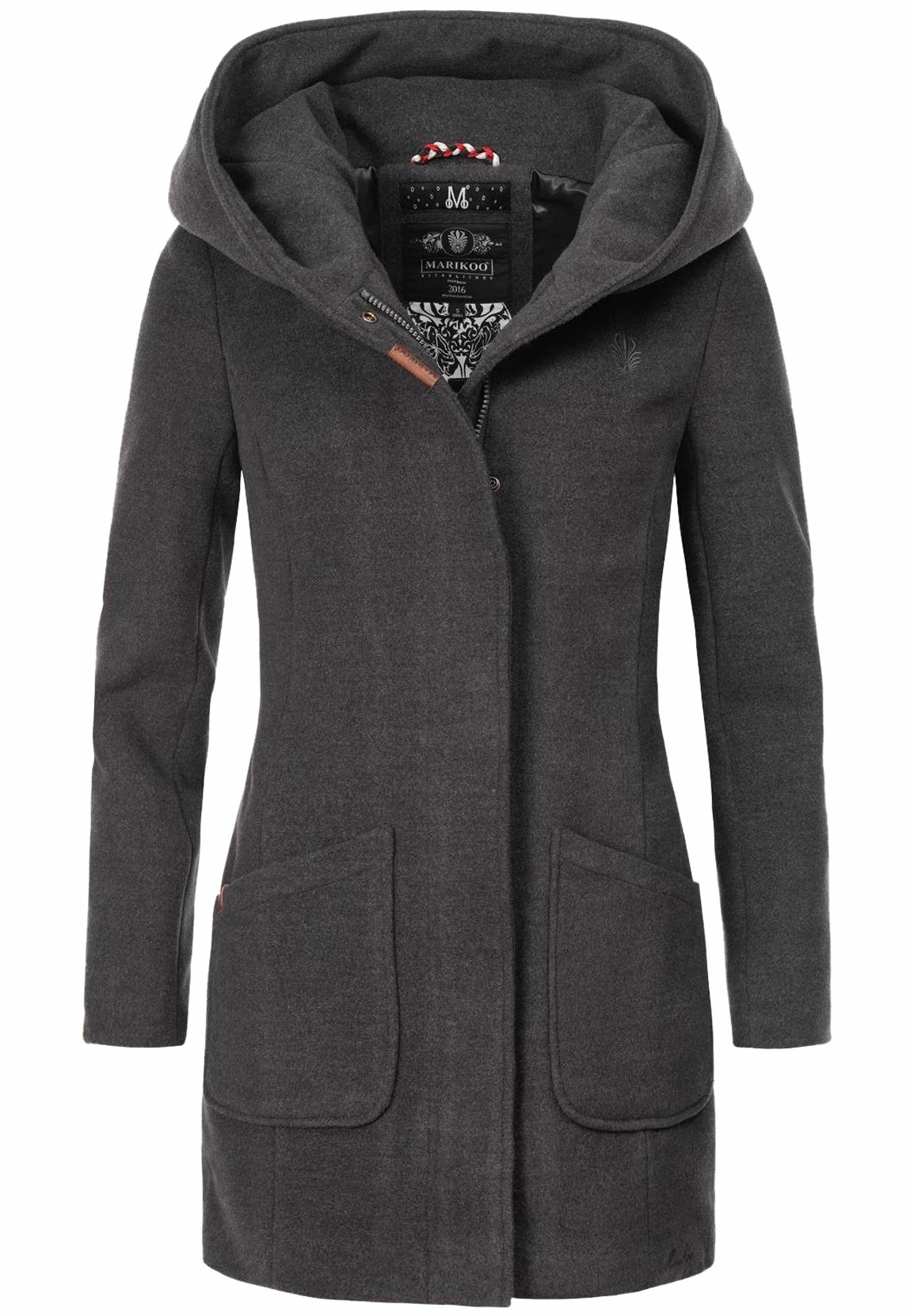 Marikoo Winterjas - Anthrazit 1 Marikoo Winterjas - Anthrazit