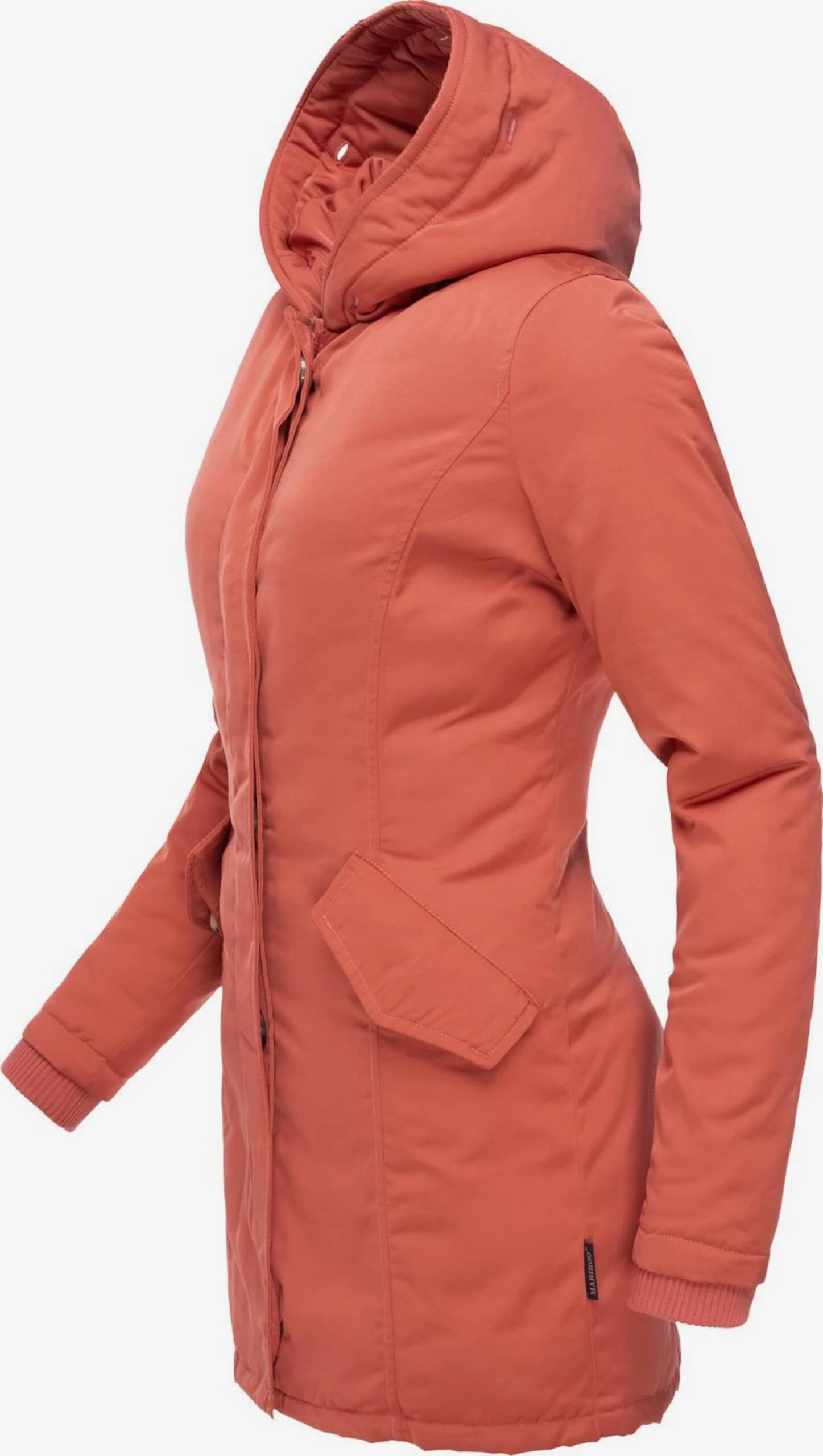 Marikoo Parkas Winterparka Karmaa Dames Zalm Roze 4 Marikoo Parkas Winterparka Karmaa Dames Zalm Roze - Afbeelding 4