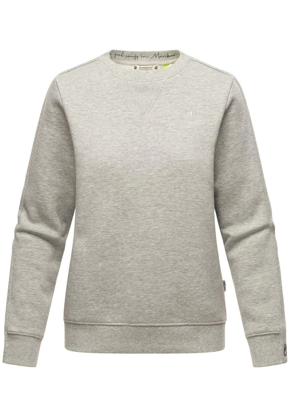 Marikoo Umikoo - Sweater - Grey Melange 1 Marikoo Umikoo - Sweater - Grey Melange