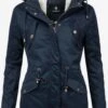 Marikoo Winterjassen Winterjas Manolya Dames Navy