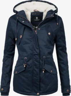 Marikoo Winterjassen Winterjas Manolya Dames Navy