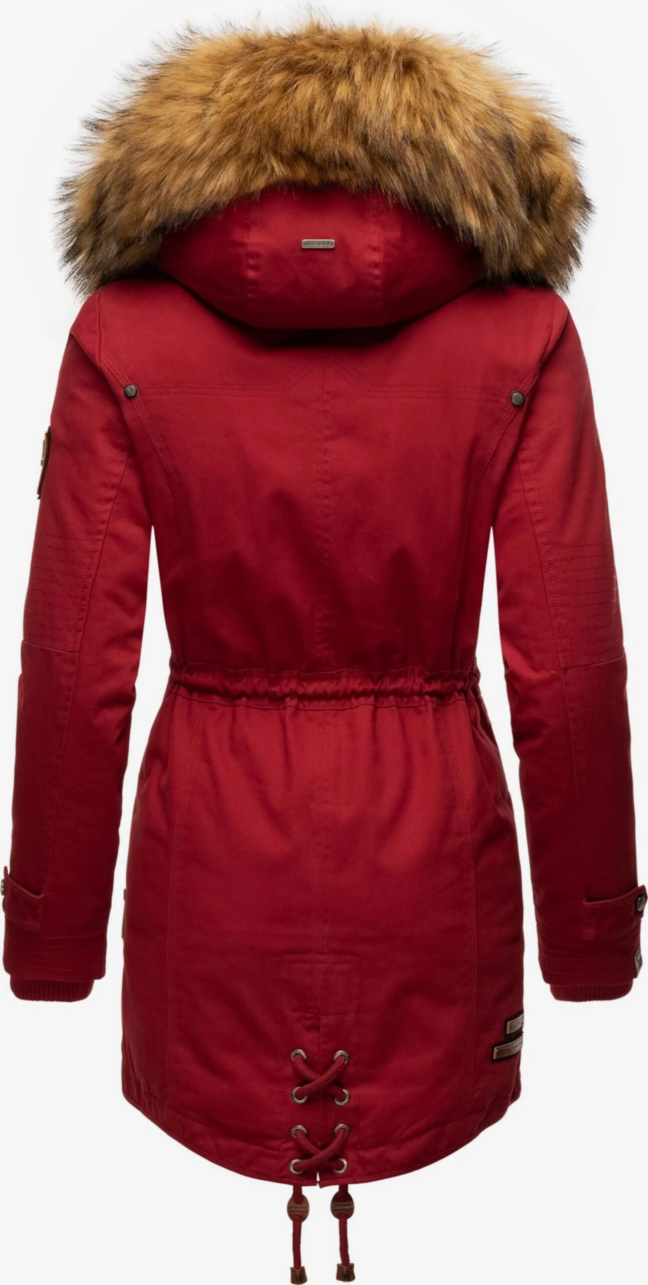 Marikoo Parkas Winterparka La Viva Dames Rood 3 Marikoo Parkas Winterparka La Viva Dames Rood - Afbeelding 3