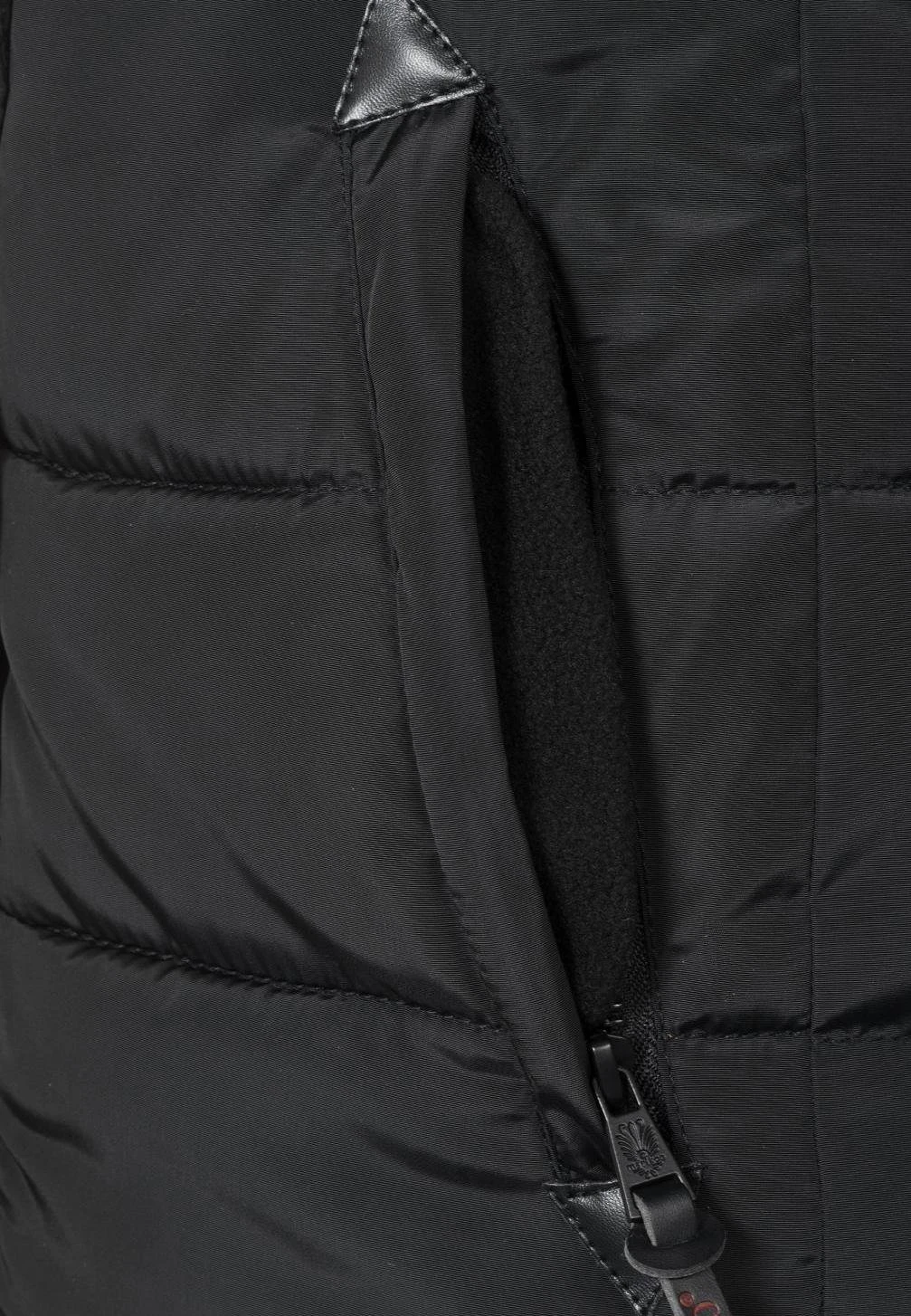 Marikoo Lotusblüte - Winterjas - Black 4 Marikoo Lotusblüte - Winterjas - Black - Afbeelding 4