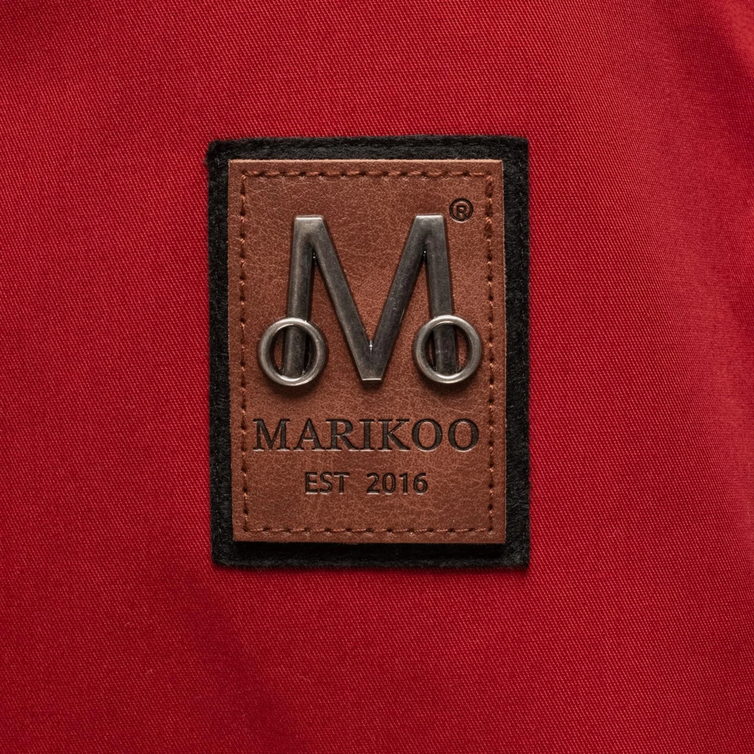 Marikoo Tussenjassen Tussenjas Babetaa Dames Kersrood 6 Marikoo Tussenjassen Tussenjas Babetaa Dames Kersrood - Afbeelding 6