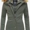 Marikoo Parkas Winterparka Akira Dames Olijfgroen