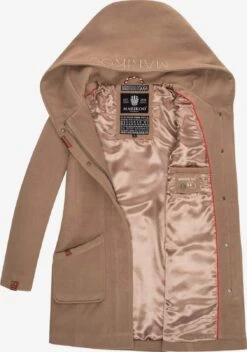 Marikoo Wintermantels Wintermantel Maikoo Dames Greige -Marikoo Verkoopwinkel 1b5b6bef9d433ab57f825d8705d41cf6