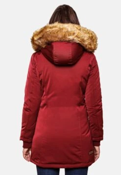 Marikoo Parkas Winterparka Karmaa Dames Rood / Bloedrood -Marikoo Verkoopwinkel 1cbcae712f97ff2e3dbb58df28d4f7da