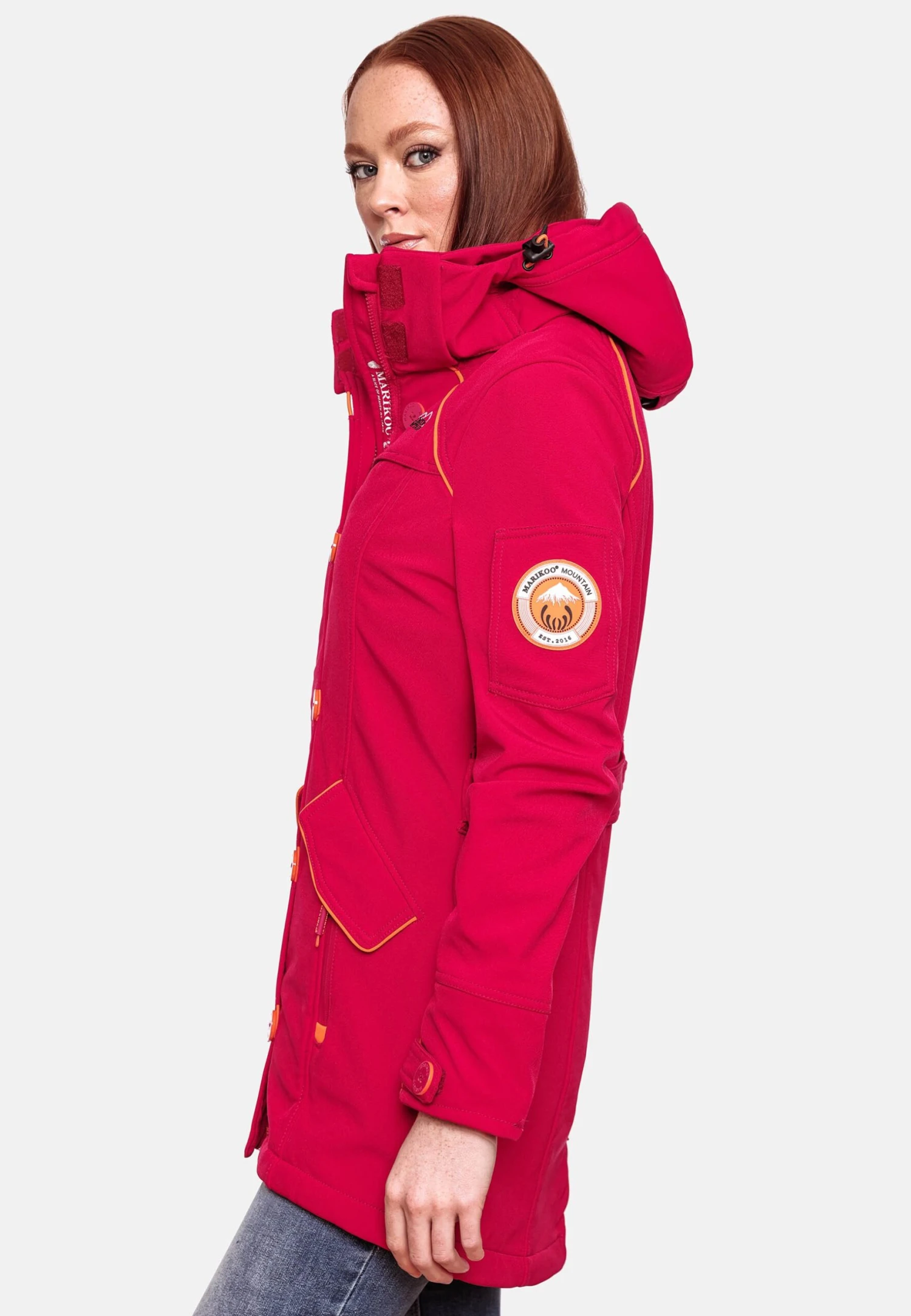 Marikoo Soulinaa - Parka - Fuchsia 4 Marikoo Soulinaa - Parka - Fuchsia - Afbeelding 4