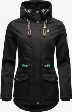 Marikoo Tussenjassen Tussenjas Babetaa Dames Zwart