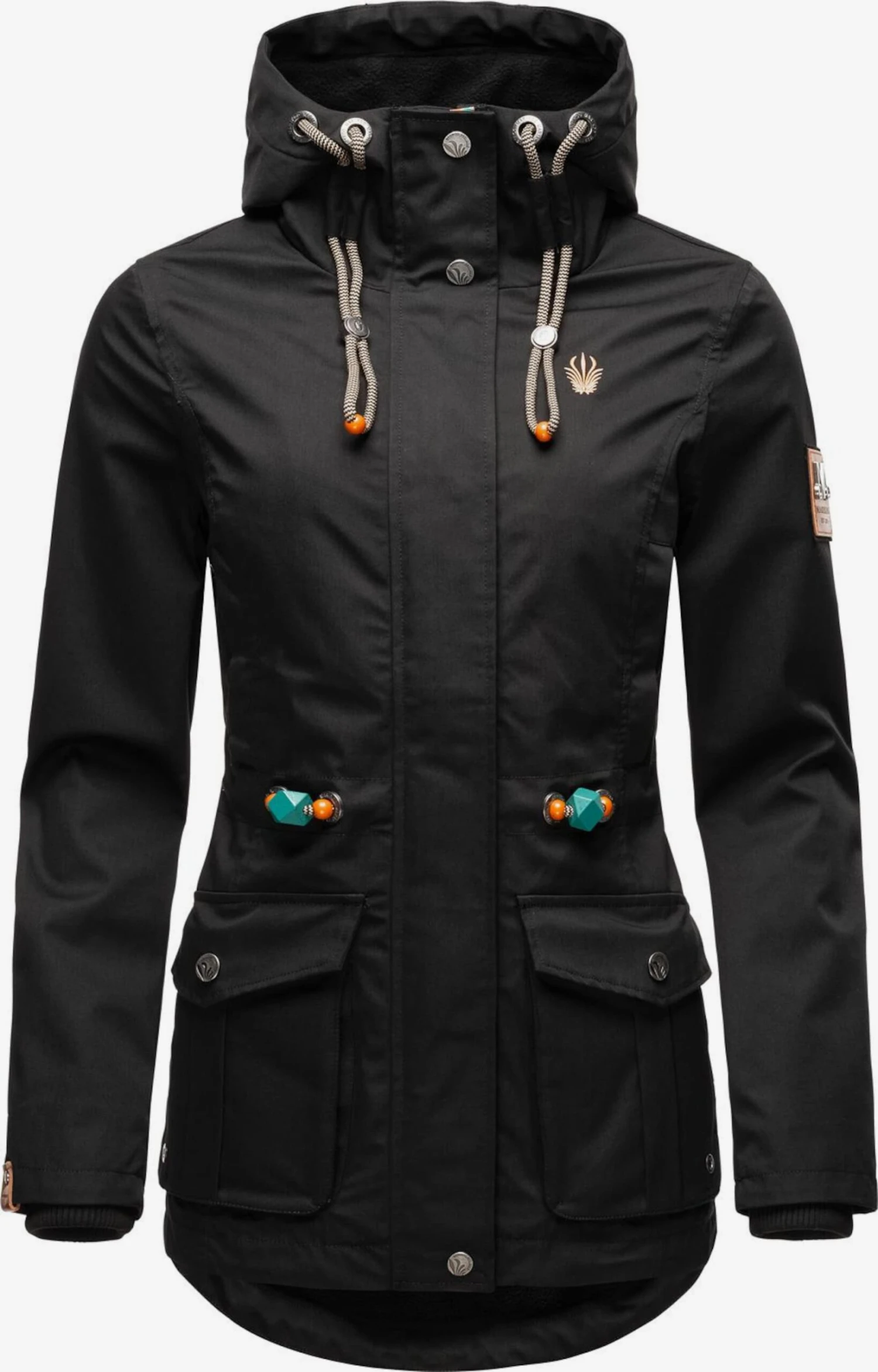 Marikoo Tussenjassen Tussenjas Babetaa Dames Zwart 1 Marikoo Tussenjassen Tussenjas Babetaa Dames Zwart