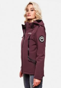 Marikoo Winterjassen Winterjas Dames Bordeaux -Marikoo Verkoopwinkel 1fabe6cf144d072227317f8537a9d787