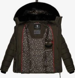 Marikoo Winterjassen Winterjas Qesraa Dames Antraciet -Marikoo Verkoopwinkel 204f91aba11b9cf59bff7abff45b71e8