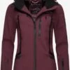 Marikoo Winterjassen Winterjas Dames Bordeaux