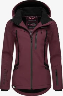 Marikoo Winterjassen Winterjas Dames Bordeaux