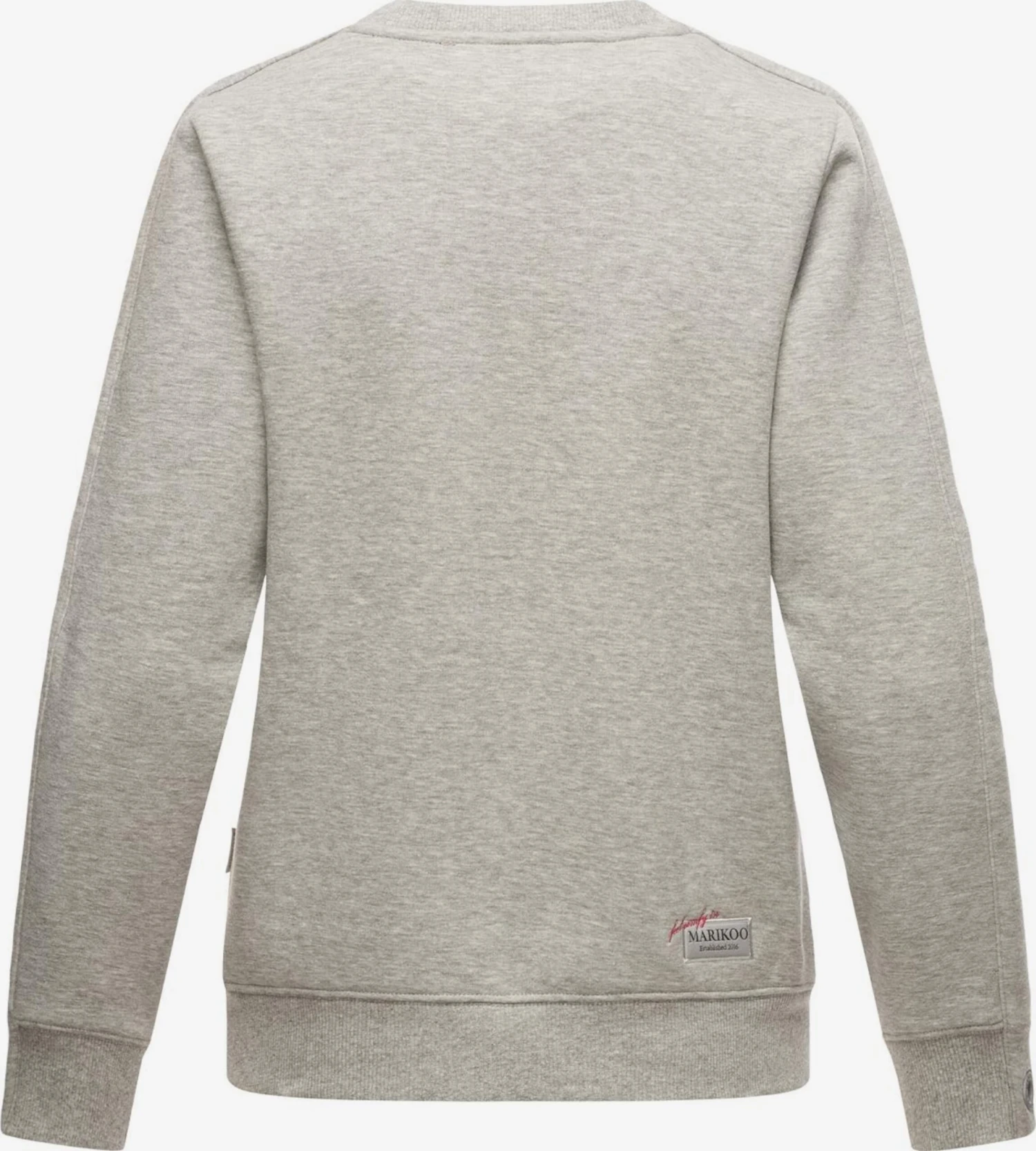 Marikoo Sweatshirts Sweatshirt Umikoo Dames Grijs Gemêleerd 3 Marikoo Sweatshirts Sweatshirt Umikoo Dames Grijs Gemêleerd - Afbeelding 3