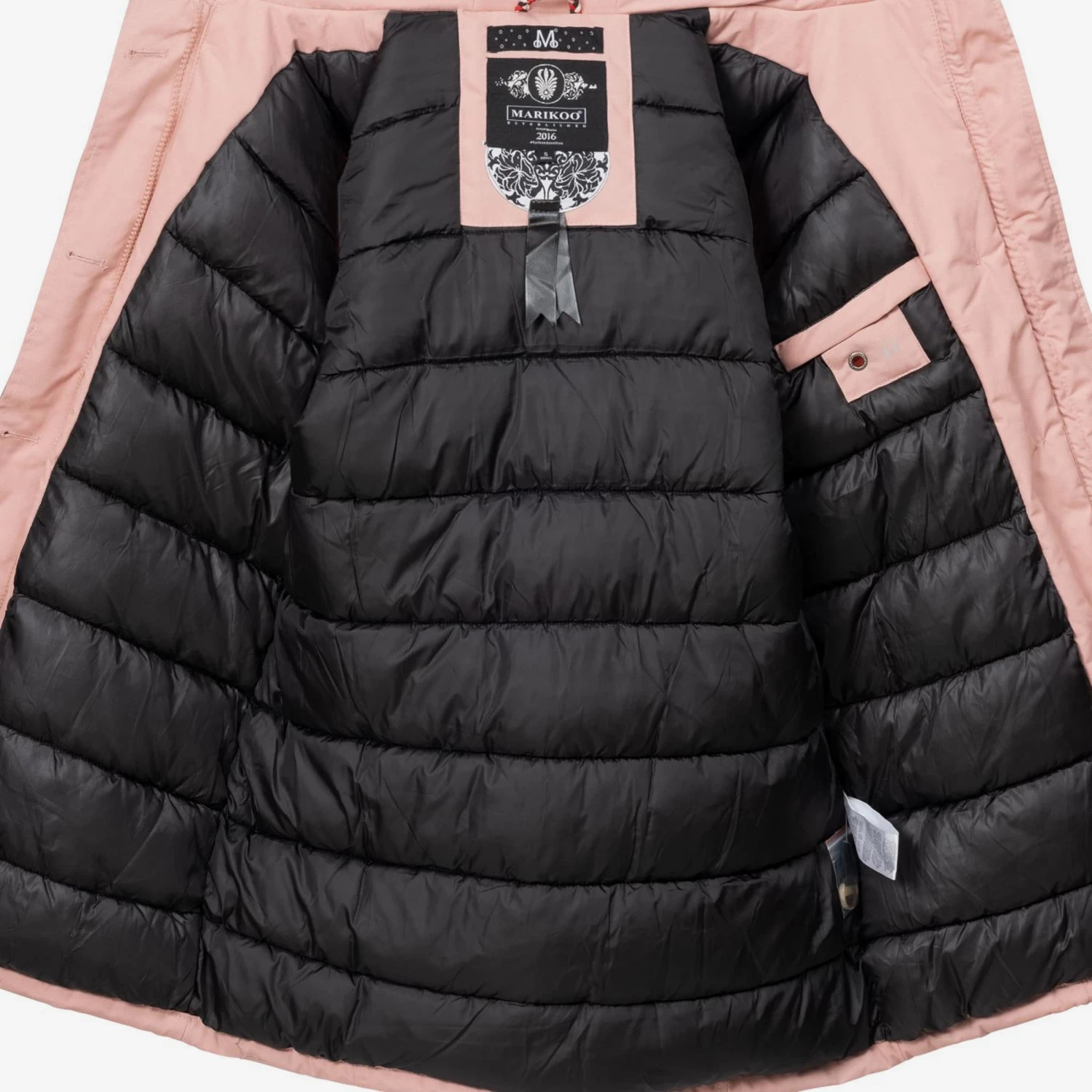 Marikoo Parkas Winterparka Karmaa Dames Lichtroze 5 Marikoo Parkas Winterparka Karmaa Dames Lichtroze - Afbeelding 5