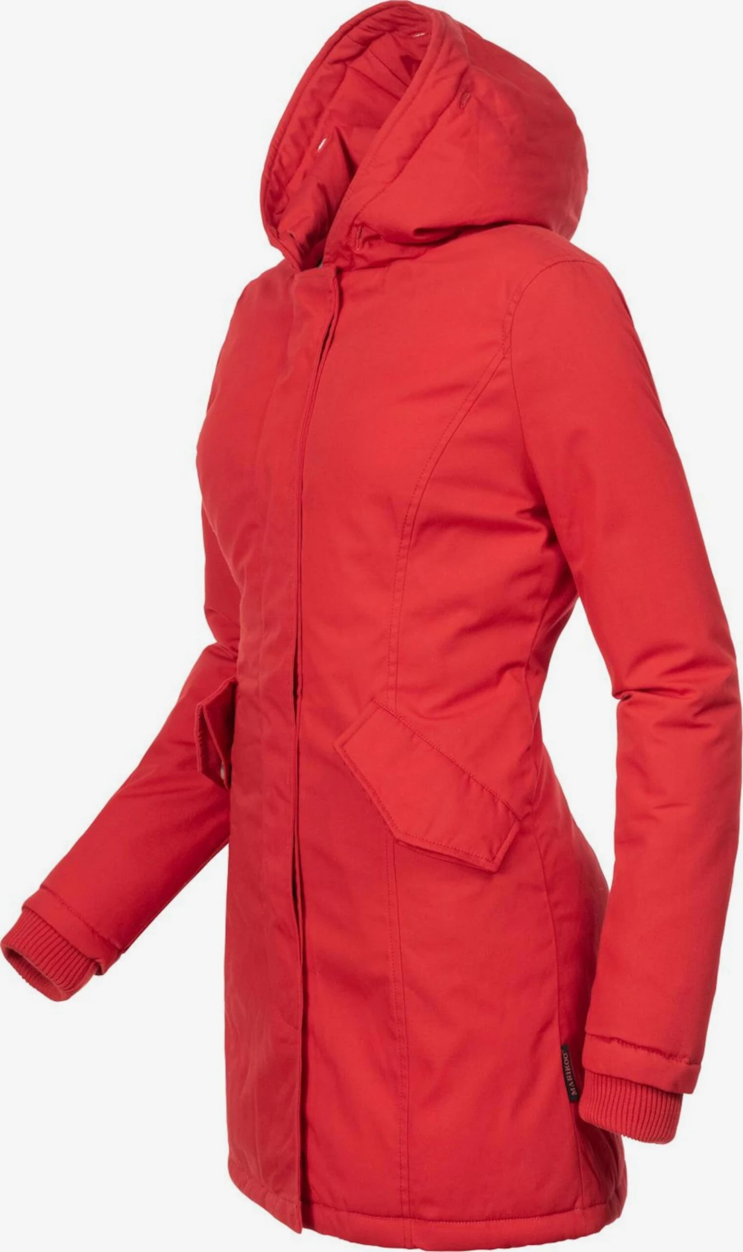Marikoo Parkas Winterparka Karmaa Dames Rood 3 Marikoo Parkas Winterparka Karmaa Dames Rood - Afbeelding 3