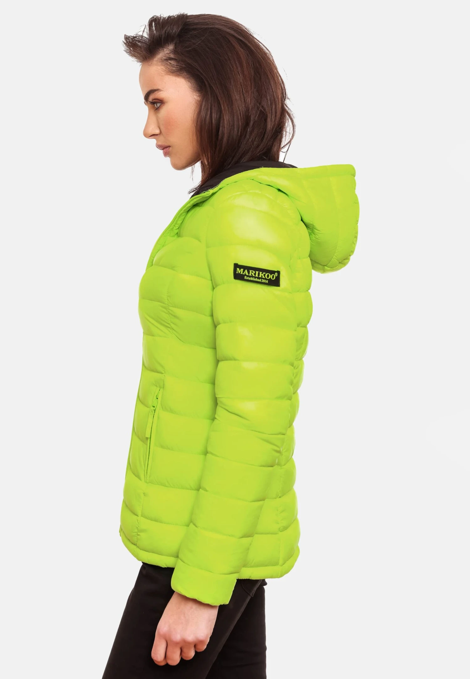 Marikoo Outdoor Jassen Functionele Jas Dames Neongroen 6 Marikoo Outdoor Jassen Functionele Jas Dames Neongroen - Afbeelding 6