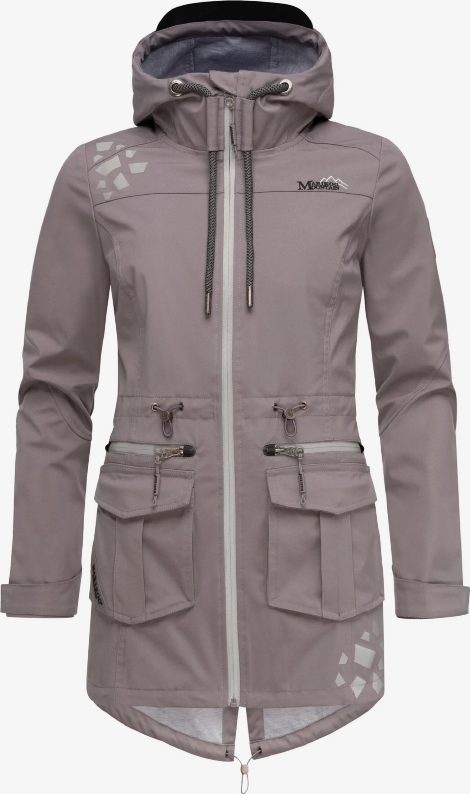 Marikoo Outdoor Jassen Functionele Jas Ulissaa Dames Taupe 4 Marikoo Outdoor Jassen Functionele Jas Ulissaa Dames Taupe - Afbeelding 4