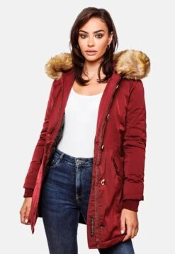 Marikoo Parkas Winterparka Karmaa Dames Rood / Bloedrood -Marikoo Verkoopwinkel 2919ec6cca1f5ba2576018533c2f6052