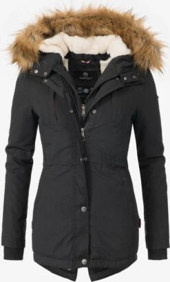 Marikoo Parkas Winterparka Akira Dames Zwart