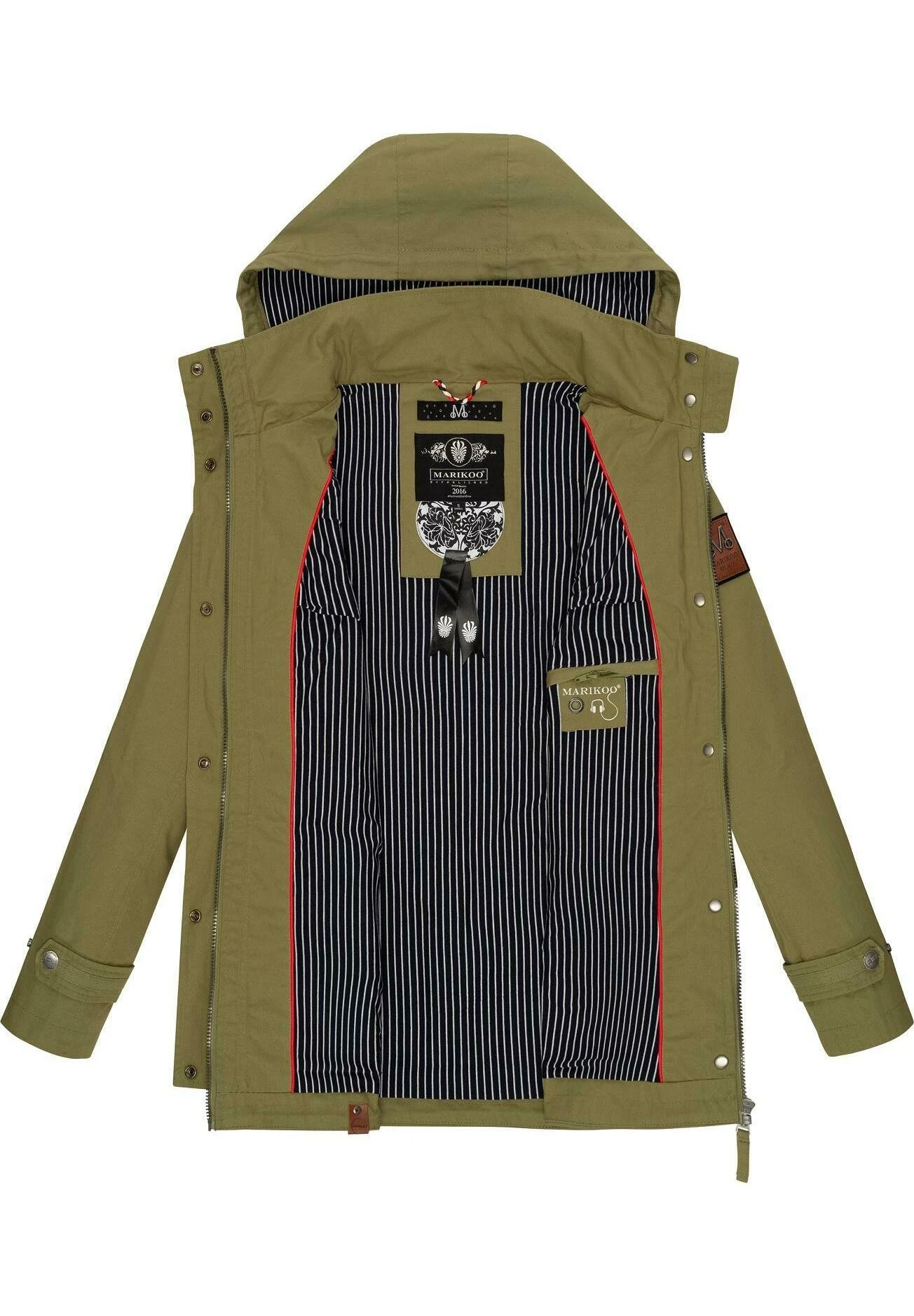 Marikoo Nyokoo - Parka - Green Melange 5 Marikoo Nyokoo - Parka - Green Melange - Afbeelding 5