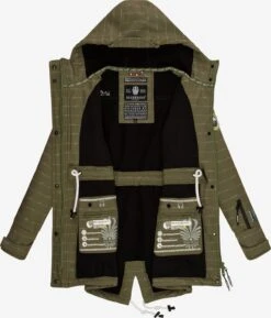 Marikoo Regenmantels Functionele Mantel Zimtzicke Dames Kaki 7 Marikoo Regenmantels Functionele Mantel Zimtzicke Dames Kaki -Marikoo Verkoopwinkel 2f89629b6c5778526275d2ffe1974cd3