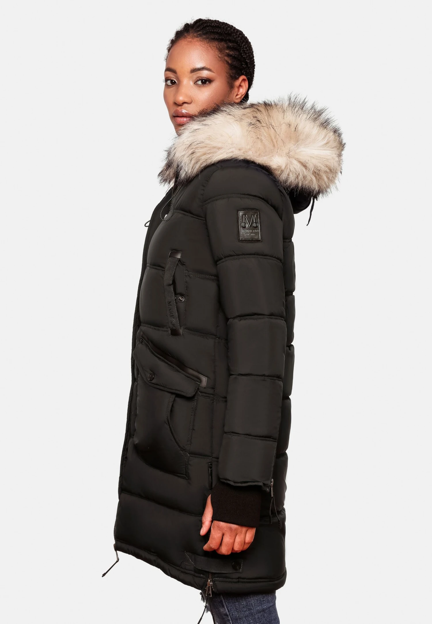 Marikoo Chaskaa - Winterjas - Black 3 Marikoo Chaskaa - Winterjas - Black - Afbeelding 3