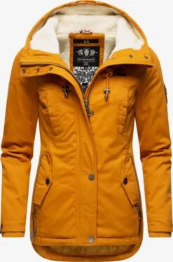 Bestsellers 17 Marikoo Winterjassen Winterjas Bikoo Dames Bruin / Cognac