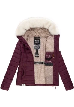Marikoo Winterjas - Dark Red Melange -Marikoo Verkoopwinkel 3318b5dc78f247bd823d677f51b2762e