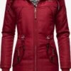 Marikoo Parkas Winterparka Kamii Dames Bordeaux