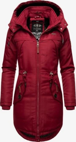 Marikoo Parkas Winterparka Kamii Dames Bordeaux