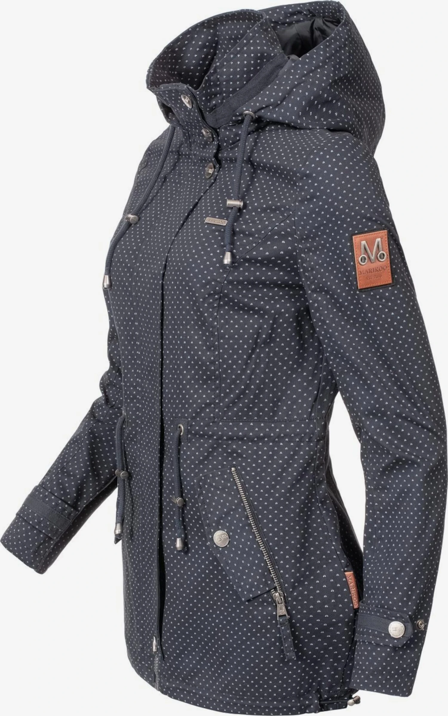 Marikoo Parkas Tussenparka Nyokoo Dames Nachtblauw 2 Marikoo Parkas Tussenparka Nyokoo Dames Nachtblauw - Afbeelding 2