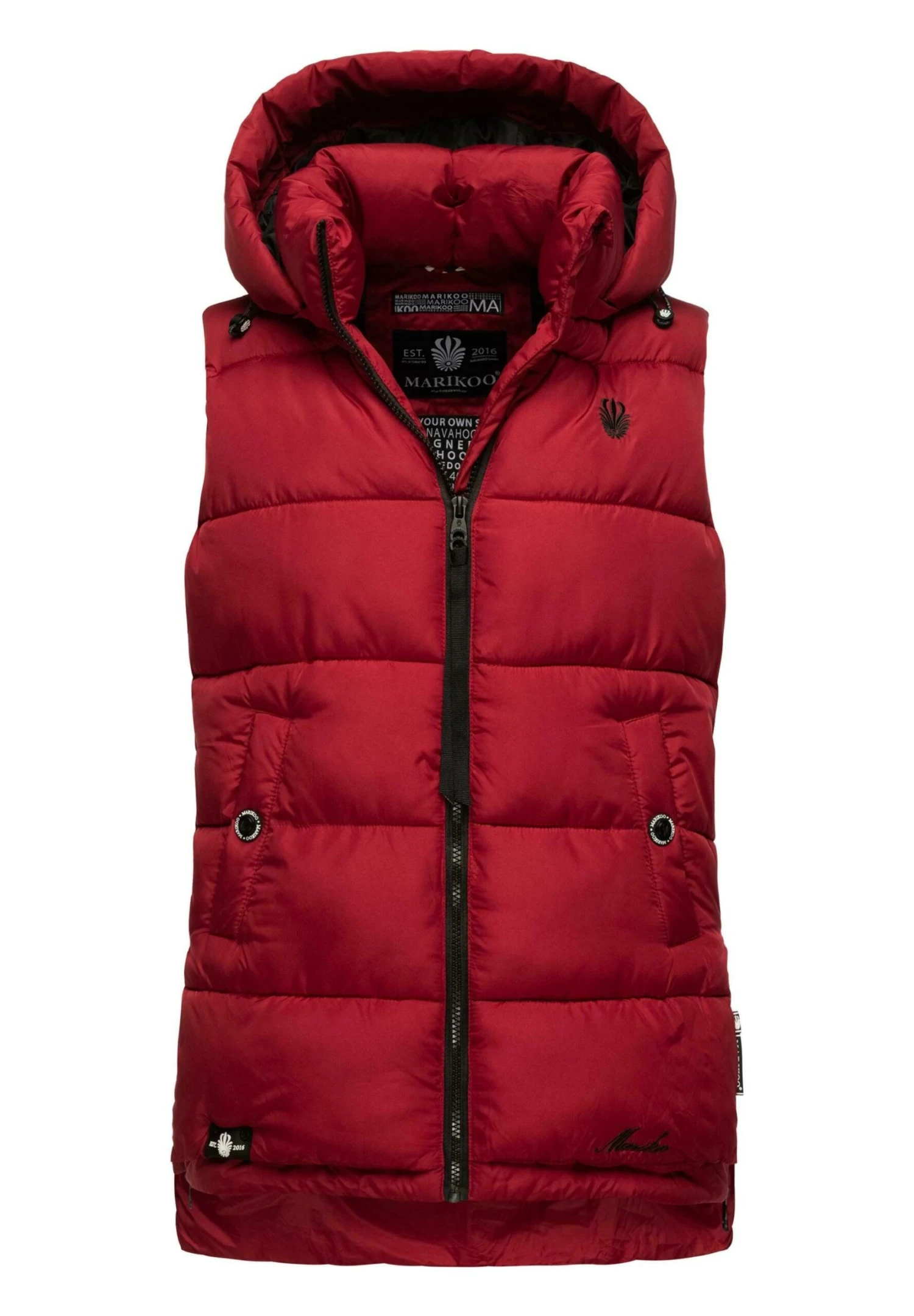 Marikoo Zarinaa - Bodywarmer - Blood Red 1 Marikoo Zarinaa - Bodywarmer - Blood Red