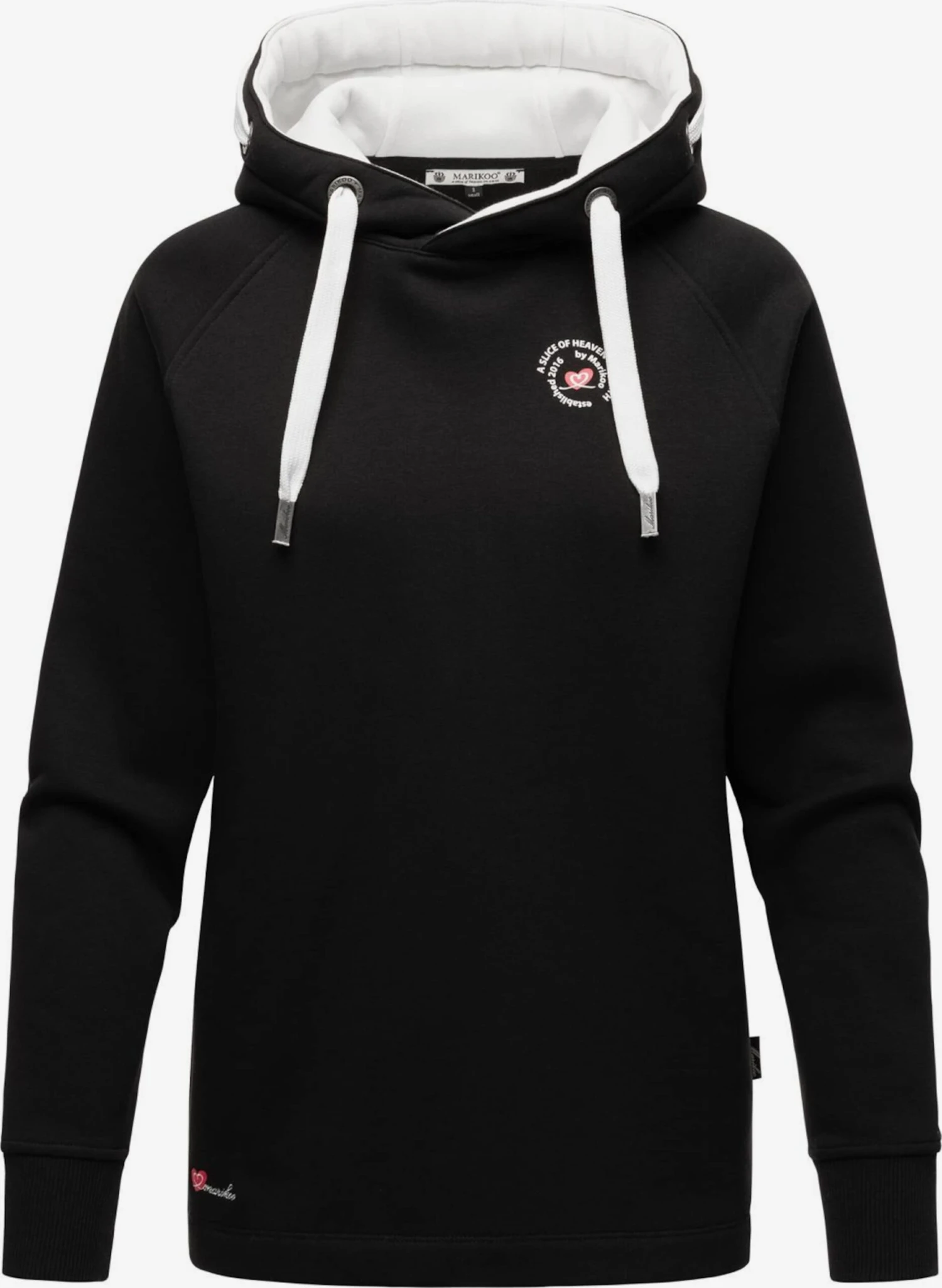 Marikoo Hoodies Sweatshirt Airii Dames Zwart 1 Marikoo Hoodies Sweatshirt Airii Dames Zwart