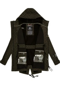 Marikoo Zimtzicke - Parka - Dark Olive W Print 7 Marikoo Zimtzicke - Parka - Dark Olive W Print -Marikoo Verkoopwinkel 38c76e6ee23d40f989cc8a1fd07a7ee2