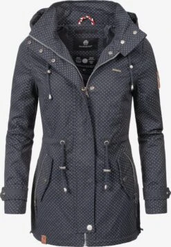 Marikoo Parkas Tussenparka Nyokoo Dames Nachtblauw