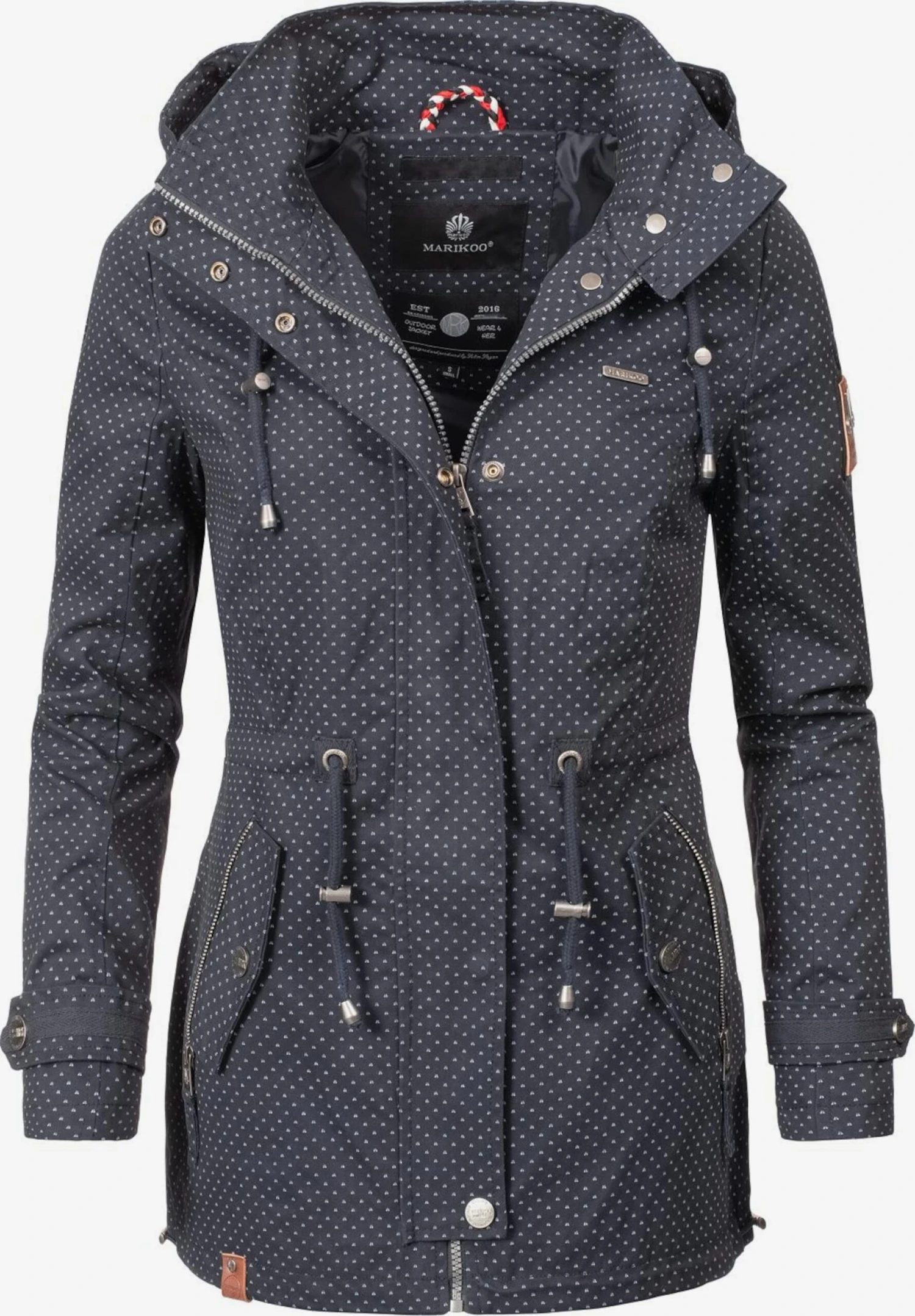 Marikoo Parkas Tussenparka Nyokoo Dames Nachtblauw 1 Marikoo Parkas Tussenparka Nyokoo Dames Nachtblauw