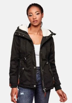 Marikoo Manolya - Winterjas - Black -Marikoo Verkoopwinkel 3b636a137b6d428193dcea877212d5fa