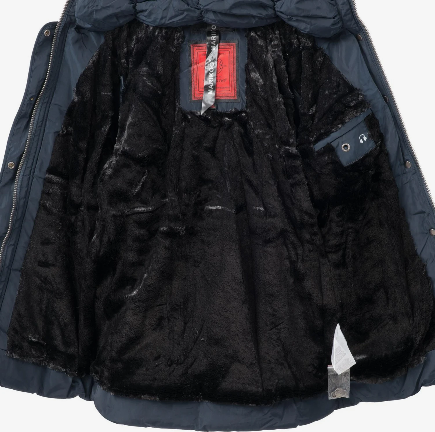 Marikoo Winterjassen Winterjas Vanilla Dames Kobaltblauw 8 Marikoo Winterjassen Winterjas Vanilla Dames Kobaltblauw - Afbeelding 8